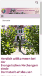 Mobile Screenshot of kirche-wixhausen.de